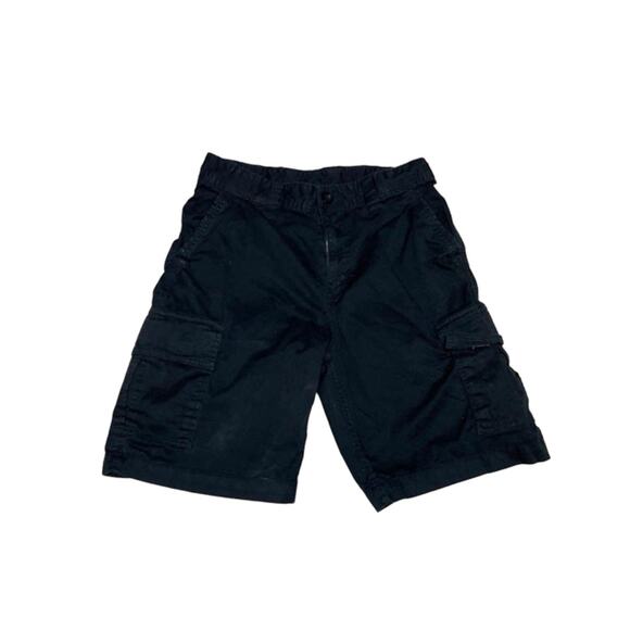 George Black Cargo Shorts Men’s Size 30 Casual Cotton Blend - Picture 2 of 5